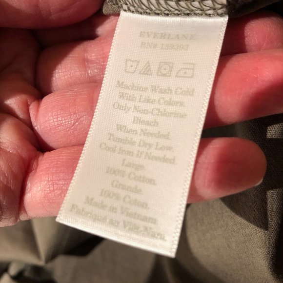 Everlane Luxe Cotton A-Line Dress (FITS SMALL) - Picture 7 of 8